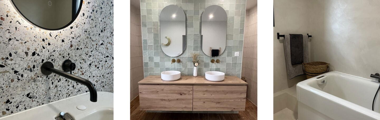 réalisation client salle de bain