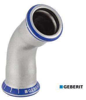 COUDE MAPRESS ACIER INOX - FF - 45°