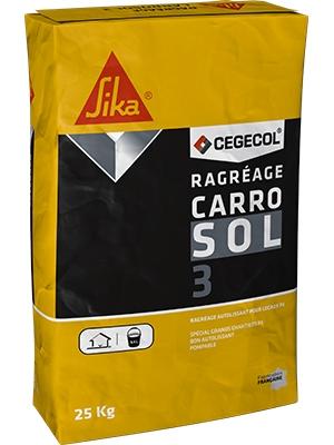 CARROSOL 3 - Enduit de ragréage autolissant de sol