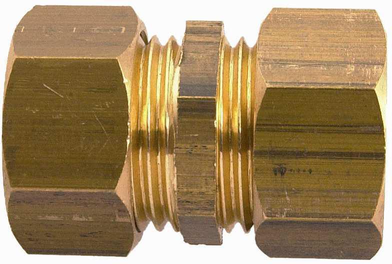 RACCORD UNION A COMPRESSION - FF - Double égal