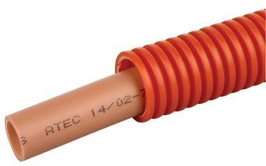 TUBE PE-XC AQUACOME - Europex(brique)- Préfourreauté