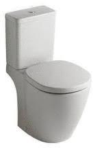 PACK WC COMPLET CONNECT - équipé cuvette - réservoir cube - abattant double