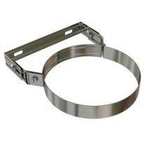 ACCESSOIRES POUR CONDUIT DOUBLE PAROI - Bride murale inox