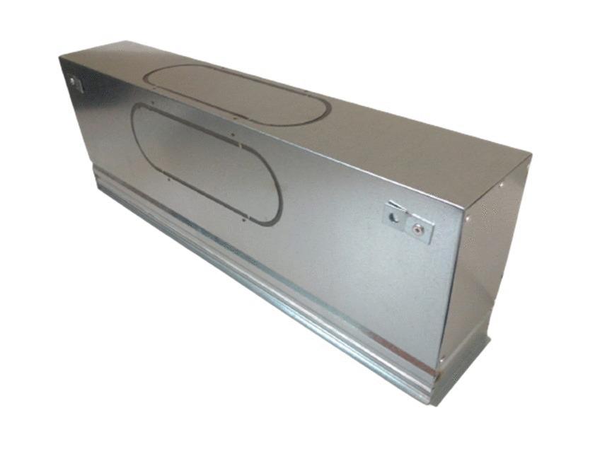 PLENUM - Galvanisé isolé prédécoupé