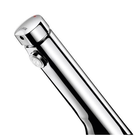 TEMPOSOFT 2 - Robinet poussoir de lavabo sur vasque