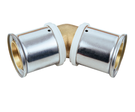 COUDE MULTICOUCHE A SERTIR - 45°