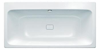 ASYMETRIQUE DUO - Baignoire droite acier émaillé 3,5 mm