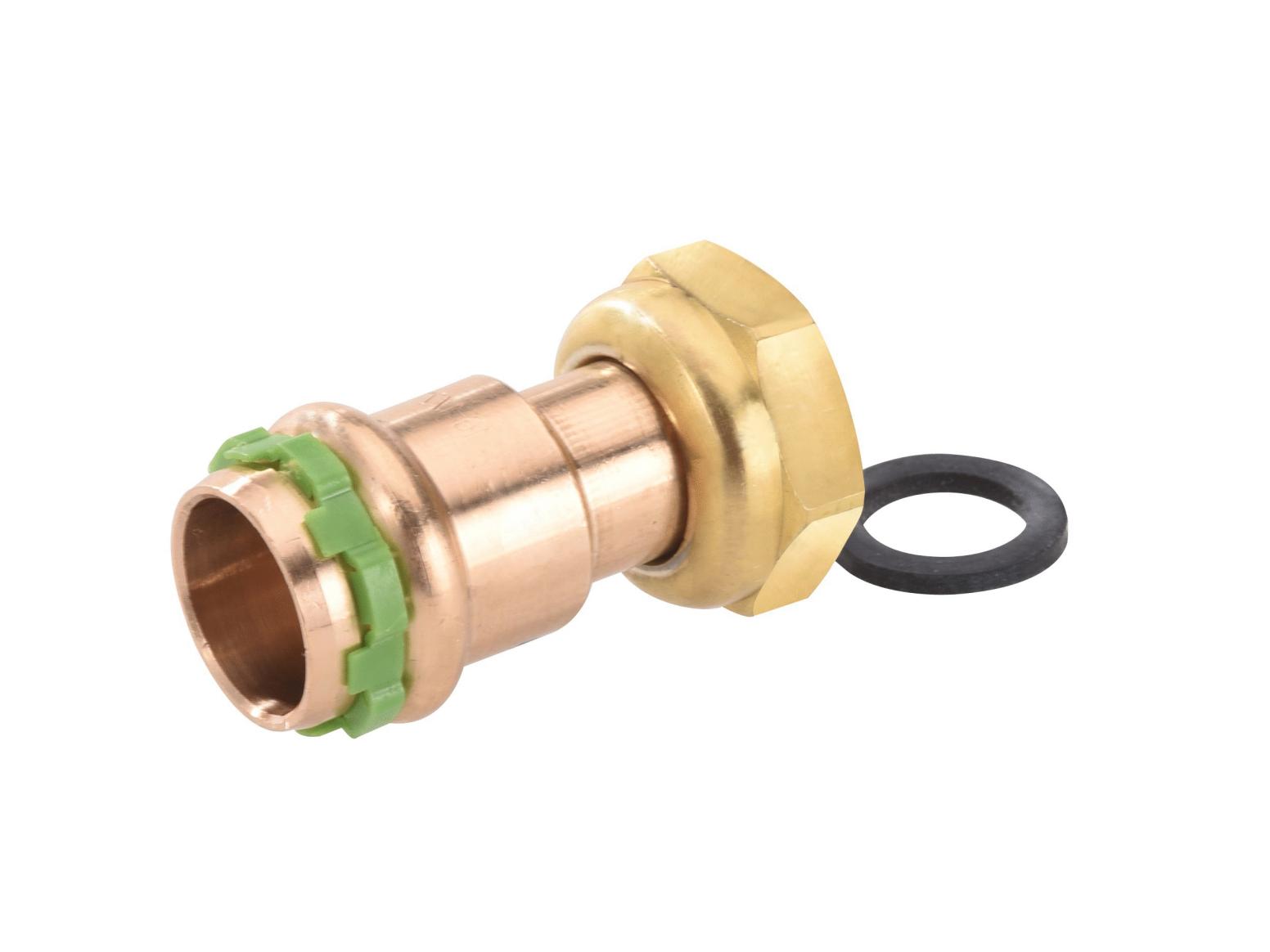 ECROU TOURNANT SUDOPRESS VISU-CONTROL® - À joint plat - SP4359GV