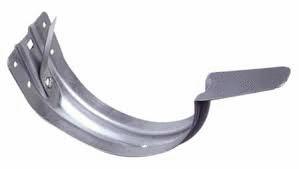 VADOT® - VR1 - Crochet dos nervuré en acier pré-galvanisé - Feuillard 10/10ème