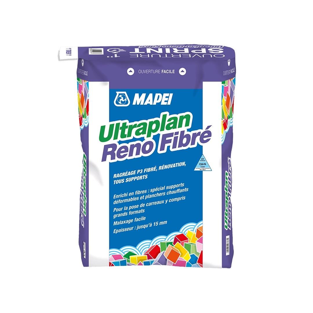 ULTRAPLAN RENO FIBRE - Ragréage de sol P3 fibré autolissant