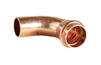 COUDE >B< PRESS GAS - 90° - MF - PG5001