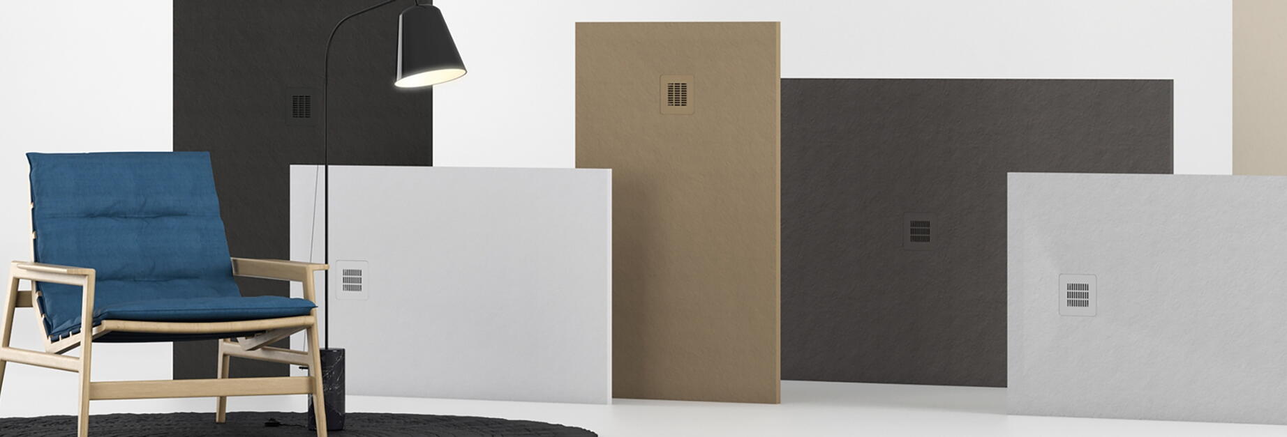 Receveur de douche carré