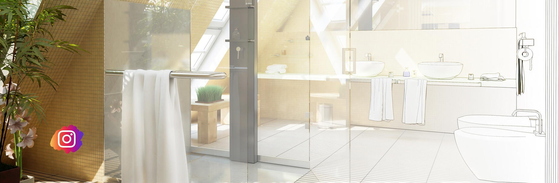 réalisations clients sur Instagram