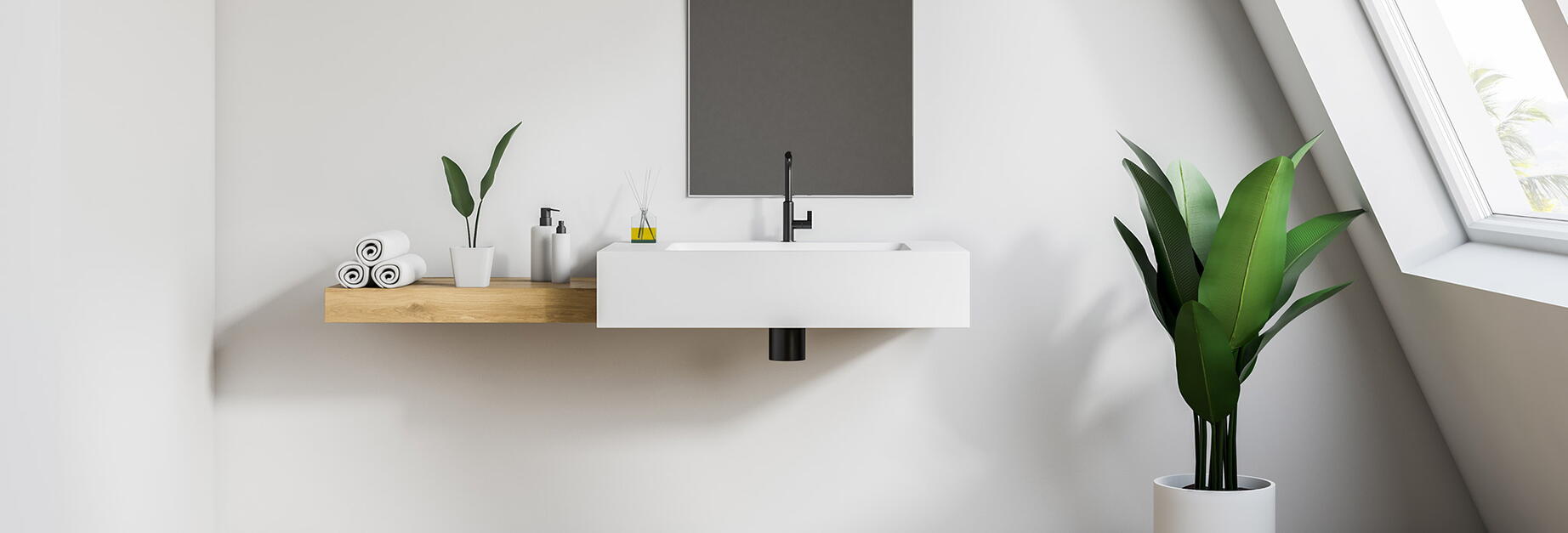 Aménager une salle de bains sous combles