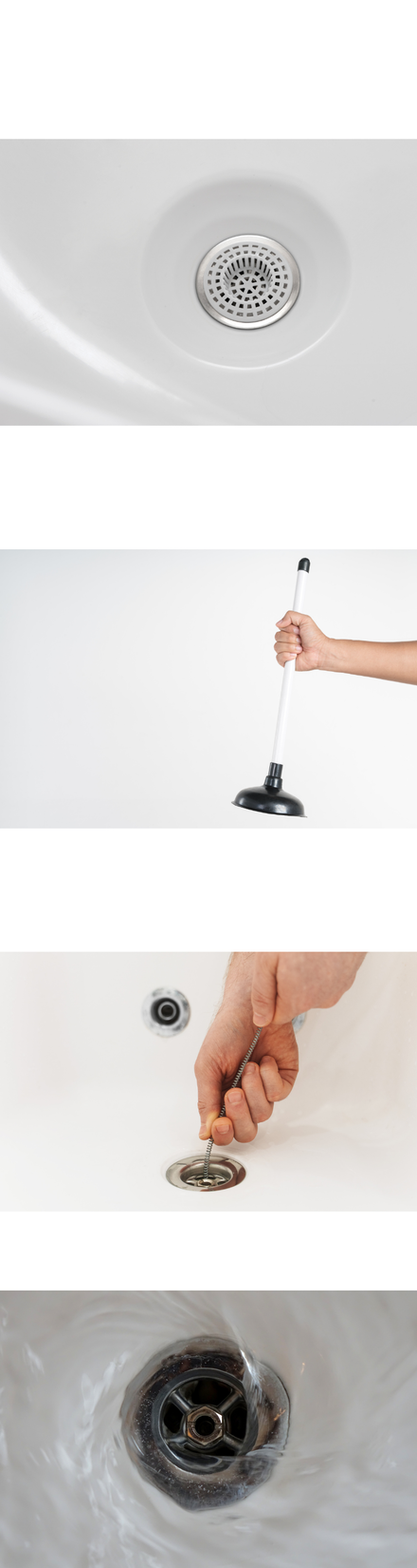 Solutions de débouchage de baignoires