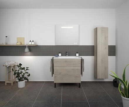 Hauteur meuble de salle de bains