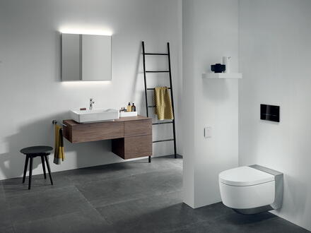 séparer les toilettes et la salle de bains