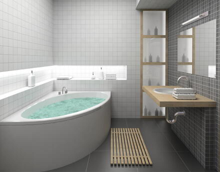 quels sanitaires pour une salle de bains en longueur