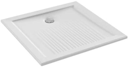 KYREO - Receveur carré en céramique à encastrer