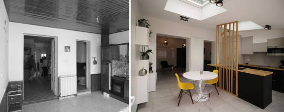 avant après cuisine fonctionnelle