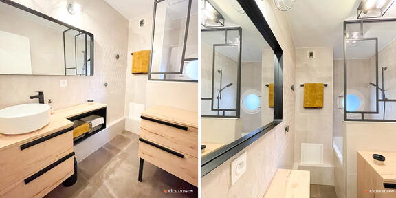 petite salle de bain tout confort