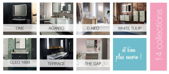Les collections de salle de bains