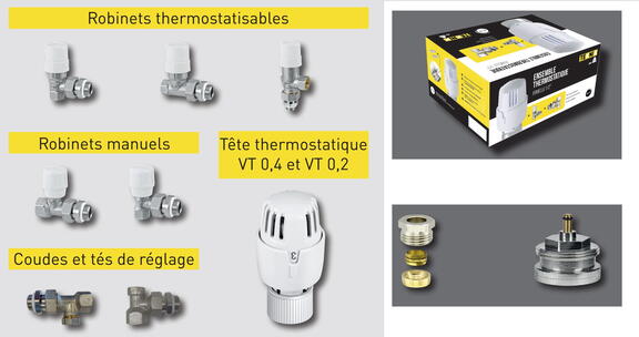robinetterie de radiateur teknik
