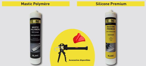 mastique et silicone teknik