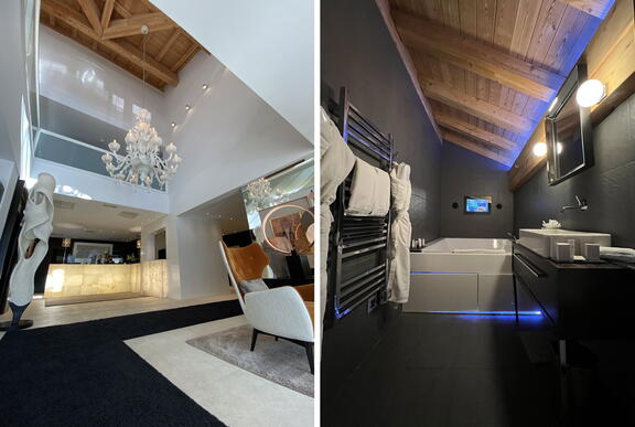 réalisation salle de bain hotel