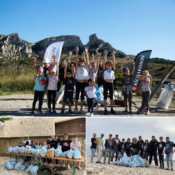 1- pure océan ramassage collecte richardson