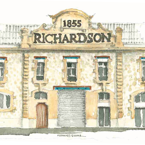 RICHARDSON - bâtiment en peinture